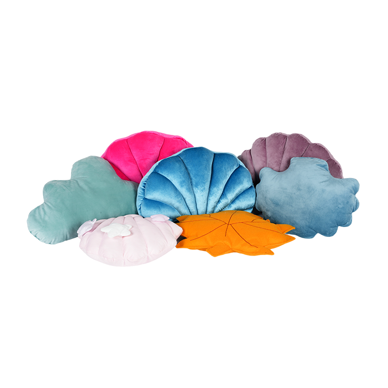 Cojín decorativo cómodo y agradable, de colores vivos